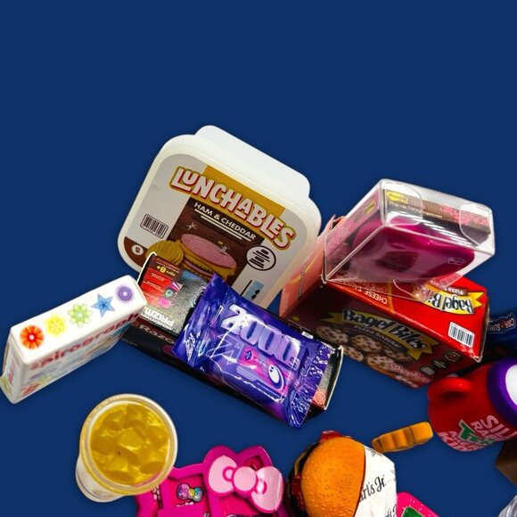 Lot of 18 Miniature Food & Everyday Items. Mix of ZURU and other brands. - Picture 2 of 8